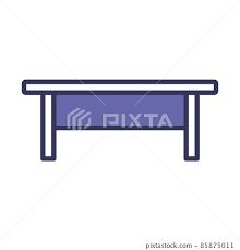 Coffee Table Icon 插圖素材 85875011