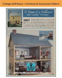 Vintage Doll House Furniture Patterns