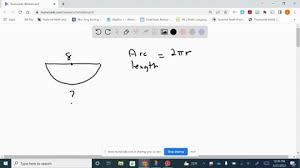 Find The Arc Length Of A Partial Circle