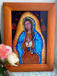 Virgin Of Guadalupe Painting Virgin Of