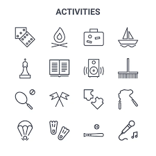 Activities Vector Images