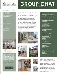 Mitc Construction Group Newsletter