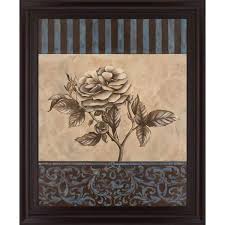 28 In X 34 In Rose Refined Il By Robinson Framed Print Wall Art Classy Art 5214