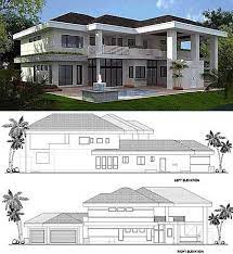 Contemporary Florida Style Home Plan