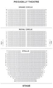 Piccadilly Theatre London Seating Plan