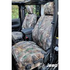 Realtree Camouflage Seat Covers Fits