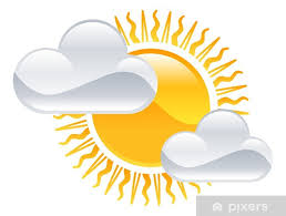 Wall Mural Weather Icon Clipart Sun And