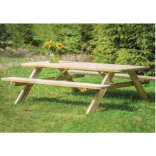 42mm Picnic Bench With Parasol Hole