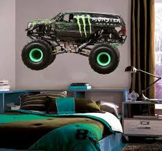 Monster Truck Collection Wall Sticker