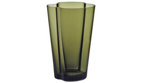 Iittala Aalto Vase 220mm Moss Green