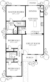 1200sq Ft House Plans Bungalow Floor