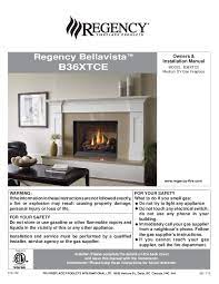 Regency B36xtce Gas Fireplace