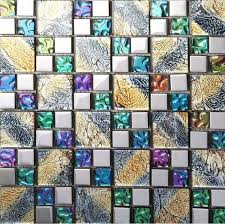 Multicolor Glass Mosaic Glossy