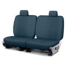 1st Row Medium Blue Custom Seat Cover