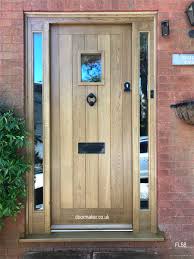 Oak Cottage Style Doors Framed Ledged