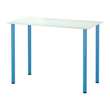 Glasholm Adils Desk White Blue