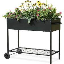 Movable Metal Raised Garden Bed