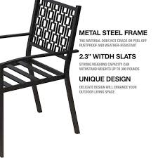 Anti Rust Outdoor Dining Patio Chair