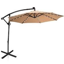 Solar Tilt Patio Umbrella Led Lights