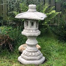 Pagoda Stone Garden Ornament Large
