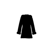 Fur Coat T Shirt Printing Vector
