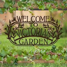 Garden Custom Garden Sign