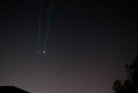 hazards of green laser pointers