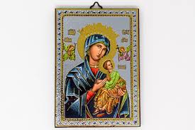 Perpetual Help Icon Wall Plaque