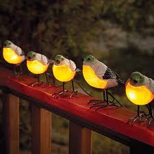 Bird String Lights Battery Powered