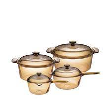 100 Authentic Visions 8pc Cookware Set