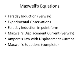 Ppt Maxwell S Equations Powerpoint