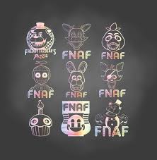 Fnaf Group Svg Png Digital Files