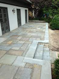 Raised Terrace Bluestone Patio In Edina