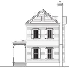 Narrow Lot House Plans Coastal House