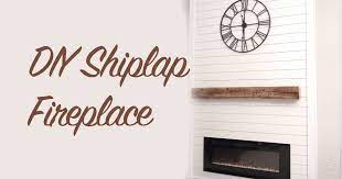 Diy Shiplap Fireplace The Craftsman Blog