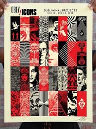 Shepard Fairey Obey Icons Signed Art