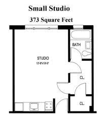 Studio Apartment Floor Plans Small