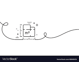 Floor Plan Line Icon Room Dimension