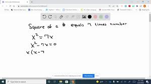 Solved Set Up An Equation And Solve