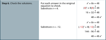 Solve Quadratic Equations By Completing