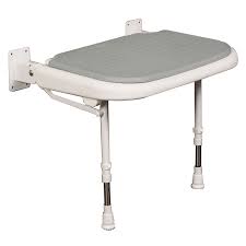 Wide Fold Down Shower Seat With Legs