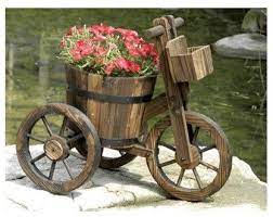 Tricycle Garden Planters And