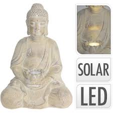 Solar Lamp Buddha Decorative Figure