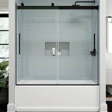 Frameless Sliding Bathtub Door