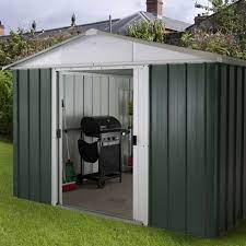 Yardmaster 10 X 8 Apex Metal Garden Shed