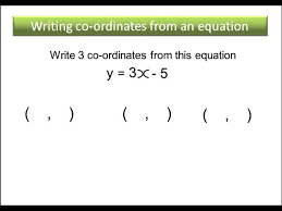 Finding Coordinates On A Straight Line