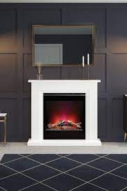 Electric Fireplace And Surround Suite