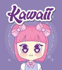 Premium Vector Kawaii Anime Girl Icon