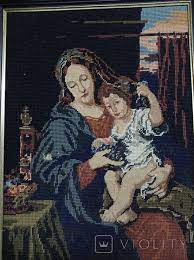 Antique Icon Of The Mother Of God