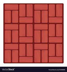 Brick Paving Icon Cartoon Style Royalty